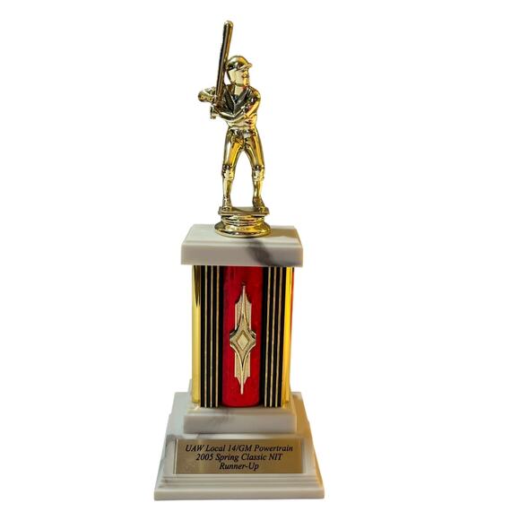 tall baseball boy batter Trophy - Picture 13 of 14